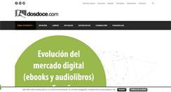 Desktop Screenshot of dosdoce.com